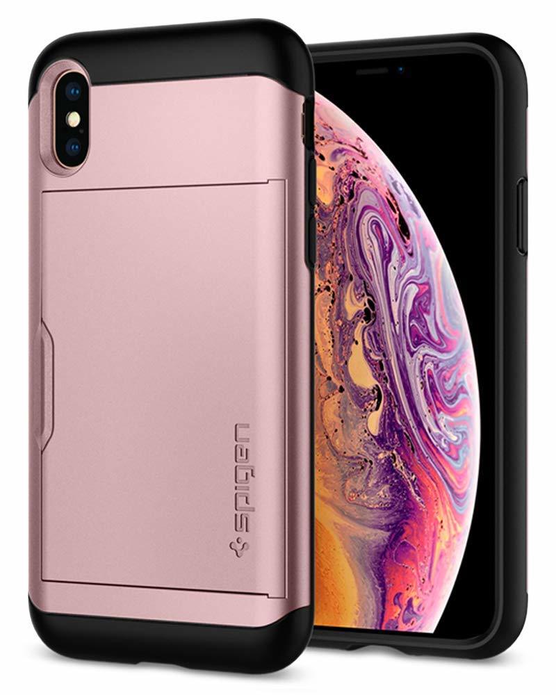 Spigen: Slim Armor CS Case for iPhone XS - Rose Gold