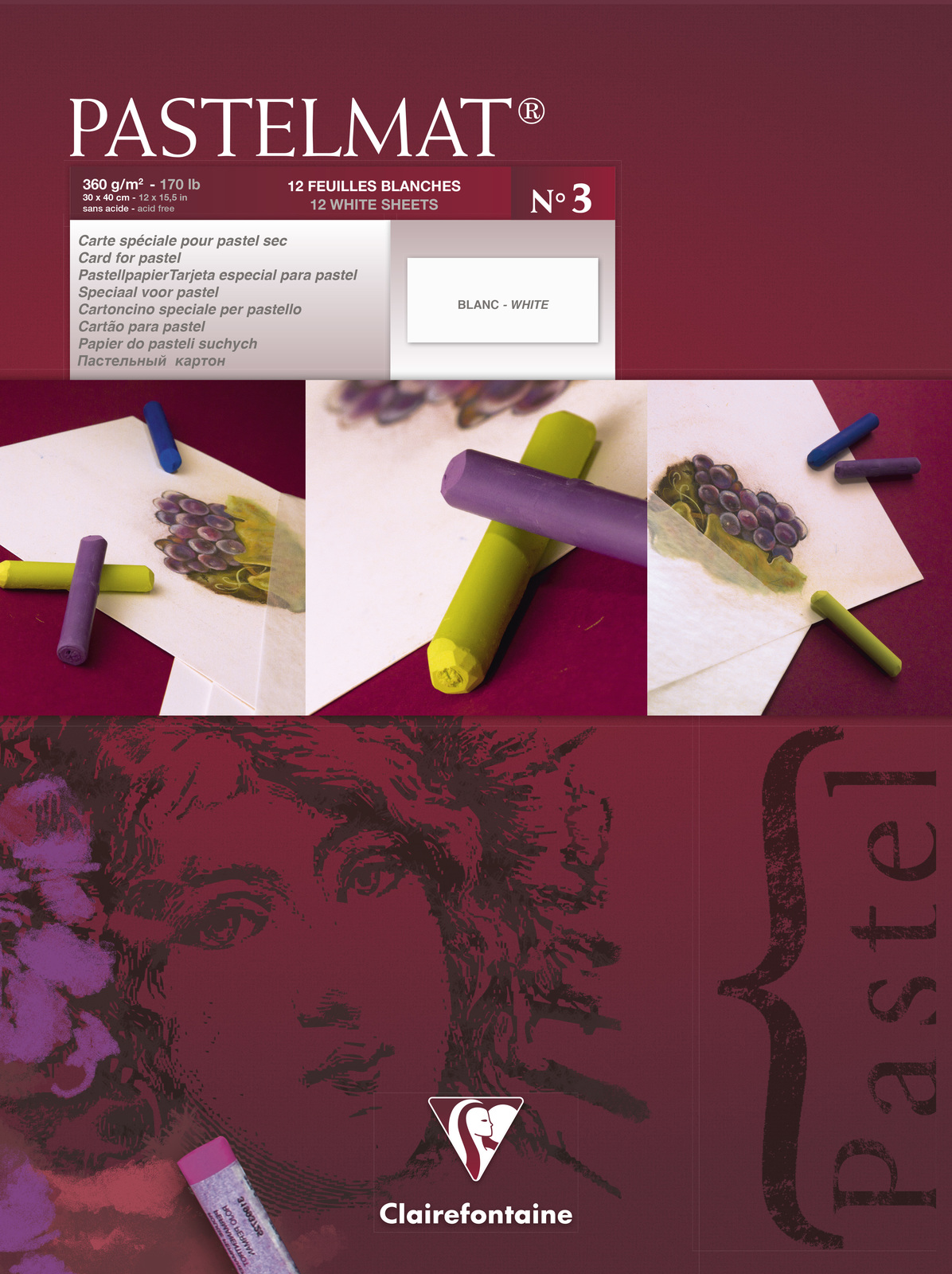 Buy Clairefontaine Pastelmat Pad at Mighty Ape Australia