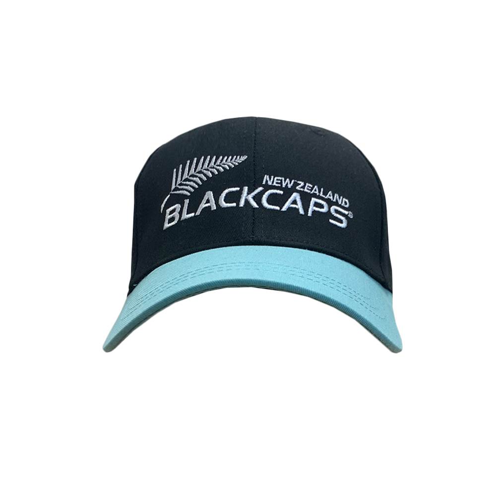 Blackcaps Cap - Black/Teal