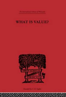 What is Value? by Everett W. Hall image
