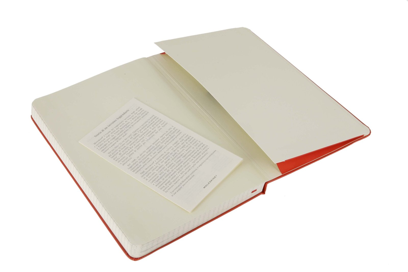 Moleskine Squared Notebook (Large, Hard, Red) by Moleskine