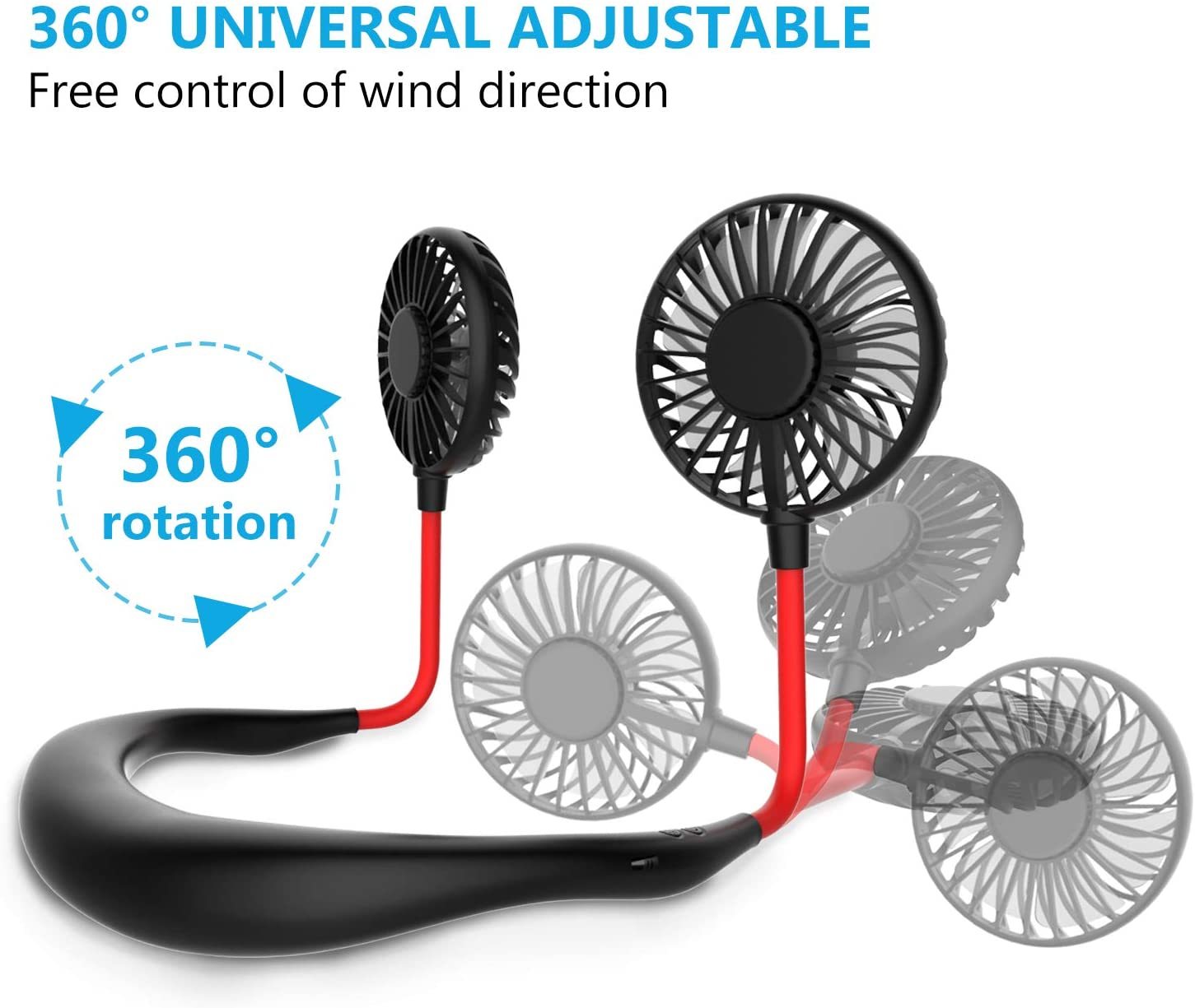 Ape Basics Mini Hand Free Neck Fan image
