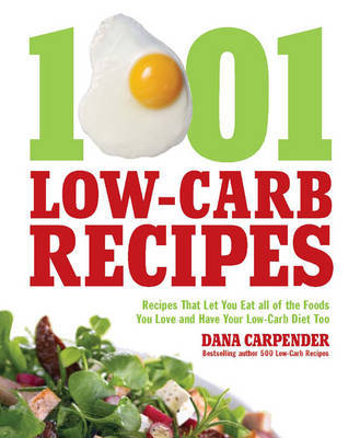 1,001 Low-Carb Recipes by Dana Carpender image