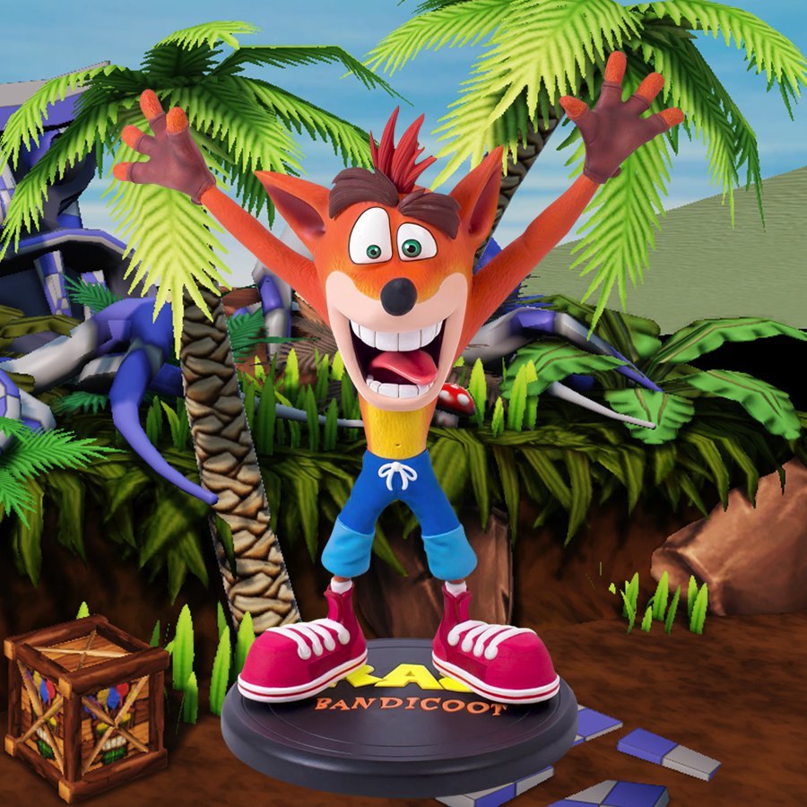 Crash Bandicoot - Crash Bandicoot 9" PVC Statue