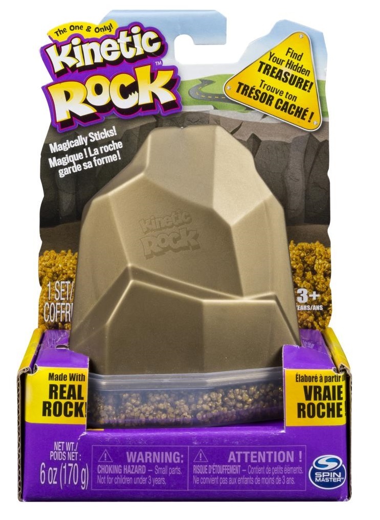 Kinetic Sand: Kinetic Rock Pack – Gold