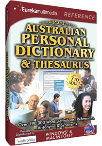 Australian Personal Dictionary and Thesaurus for PC Games image