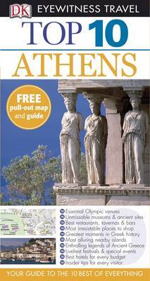 DK Eyewitness Top 10 Travel Guide: Athens on Paperback by Coral Davenport