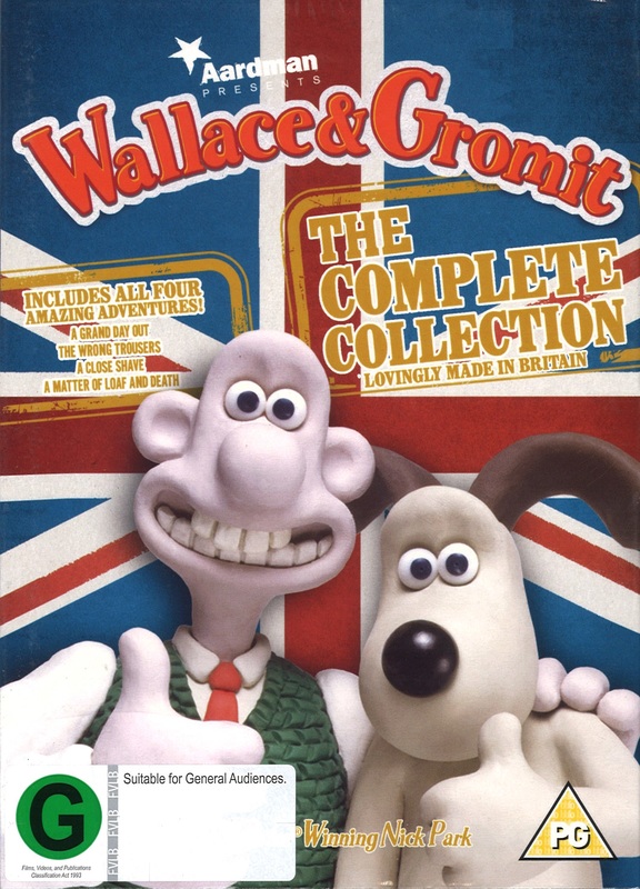 Wallace and Gromit The Complete Collection 20th Anniversary DVD