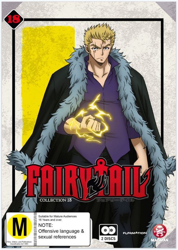 Fairy Tail - Collection 18 (eps 200-212) on DVD image