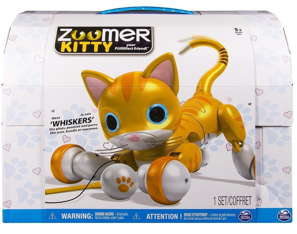 Buy Zoomer Kitty Interactive Orange Tabby at Mighty Ape NZ