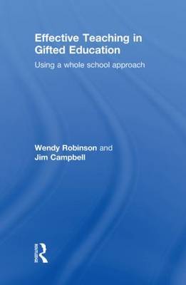 Effective Teaching in Gifted Education by Jim Campbell image