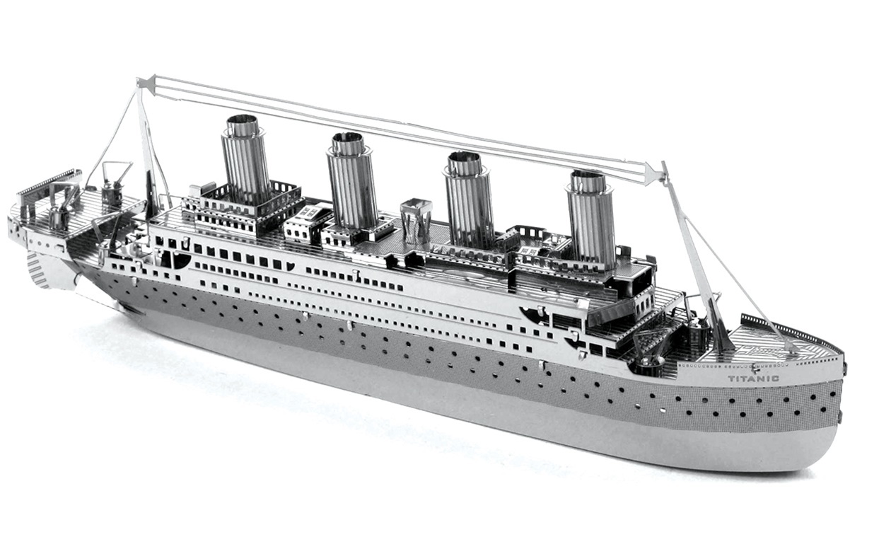 Metal Earth RMS Titanic Ship Model Kit Images at Mighty Ape NZ