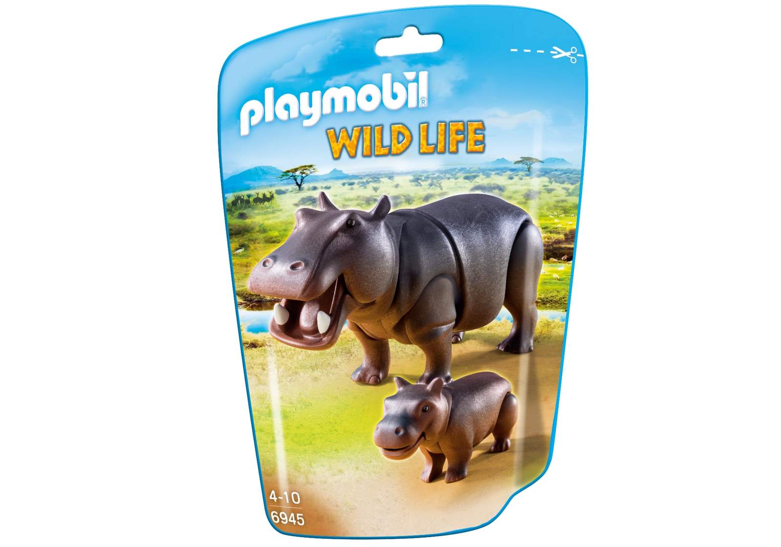 Playmobil: Wildlife - Hippo with Calf image