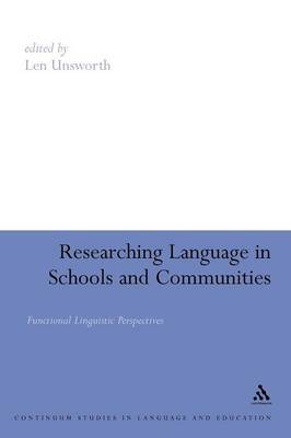 Researching Language in Schools and Communities by Len Unsworth image