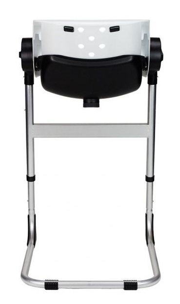 Charli: 2-in-1 Baby Chair - White image