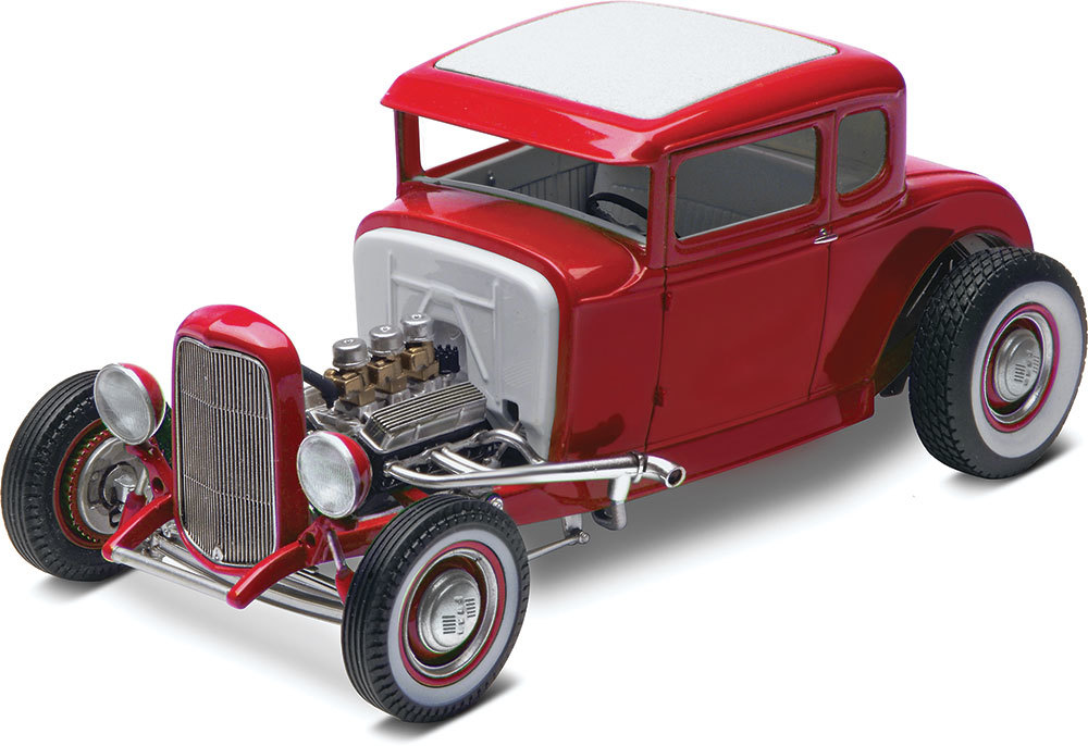 Revell Monogram 125 '30 Ford Model 'A' Coupe 2 'n 1 Plastic Model Kit