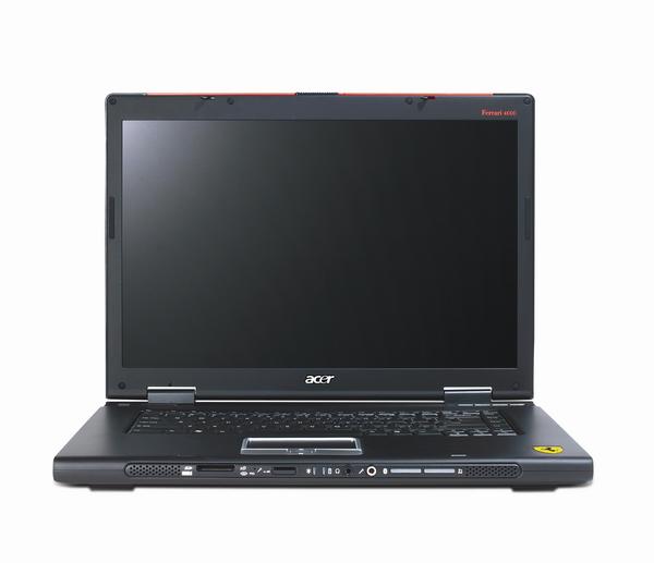Acer Laptop Ferarri 4005WLMI Turion64 DVDRW 15.4"WB 1GB 100GB XP PRO NC412 image