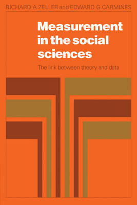 Measurement in the Social Sciences by Richard A. Zeller image