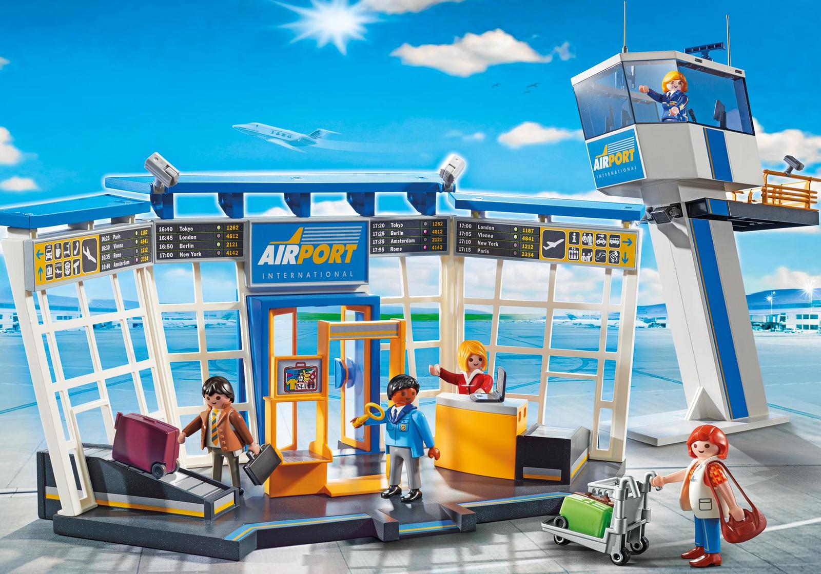 Playmobil: City Action - Airport with Control Tower