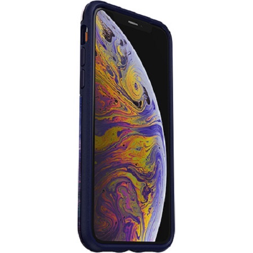 Otter + Pop: Symmetry for iPhone X/Xs - Blue Nebula image