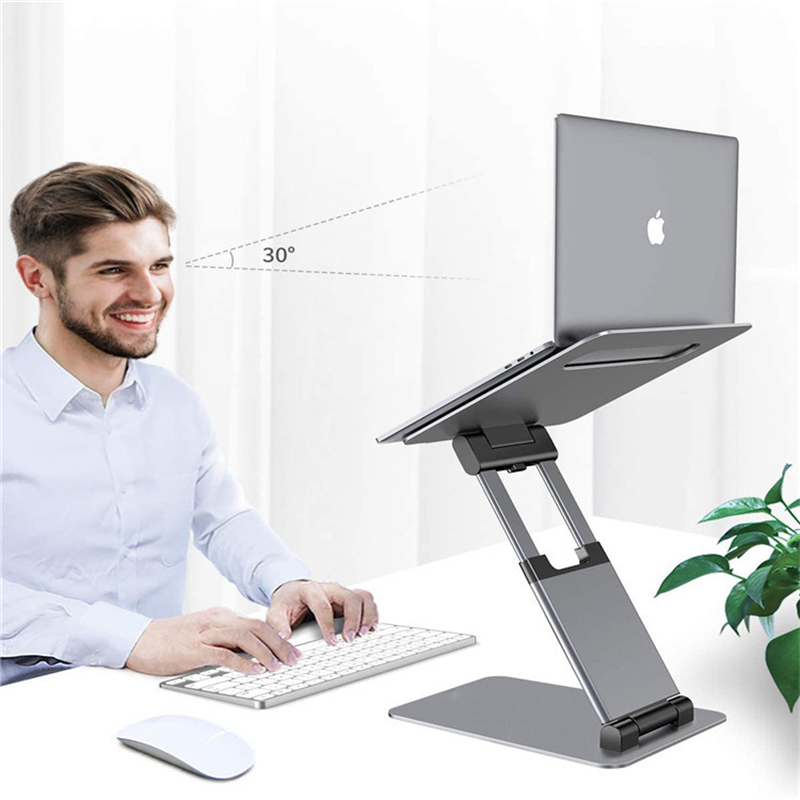 Aluminium Ergonomic Laptop Stand at Mighty Ape Australia