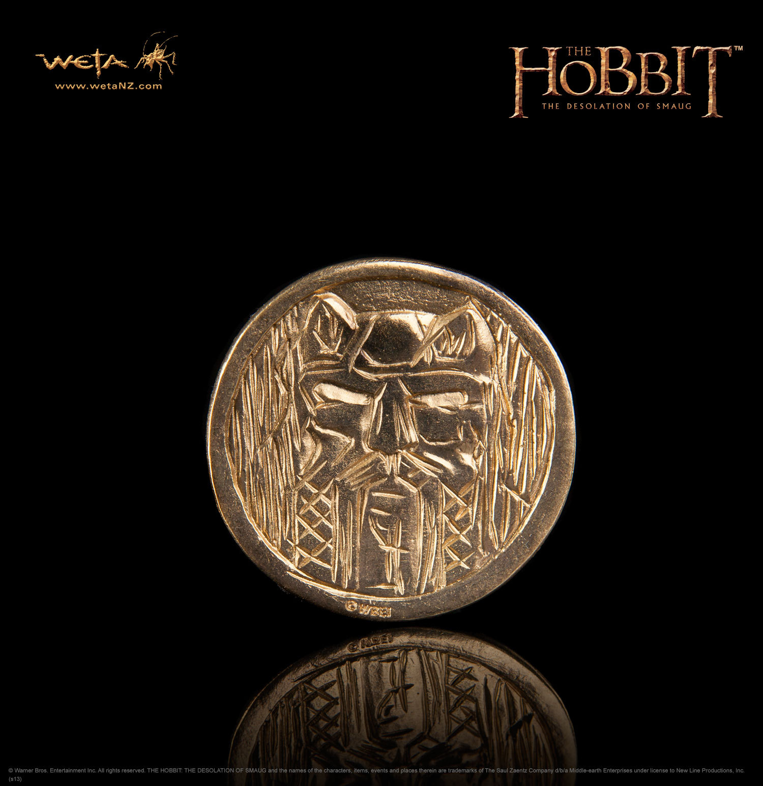 The Hobbit: Desolation of Smaug Treasure Coin #5 - by Weta image