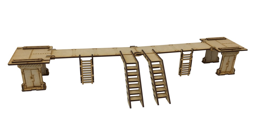 TTCombat: Tabletop Scenics – Industrial Small Platform (Set B) image