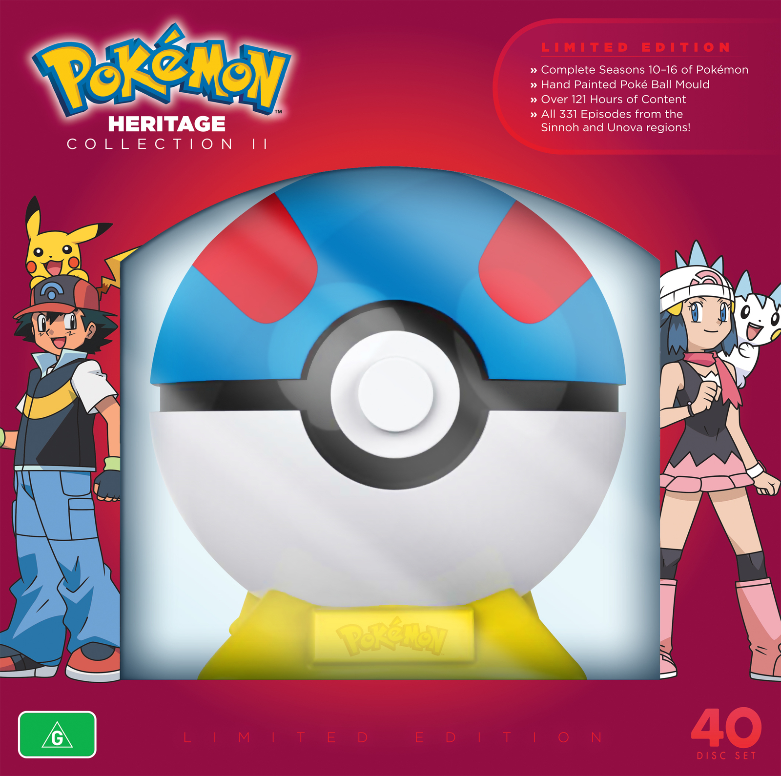 Pokemon: The Heritage Collection II on DVD image