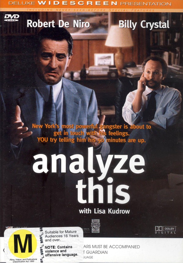 Analyze This on DVD image