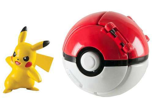 Pokémon: Pikachu & Poke Ball - Throw 'n' Pop Set