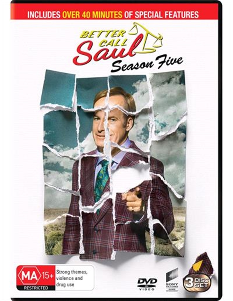 Better Call Saul: The Complete Fifth Season on DVD image