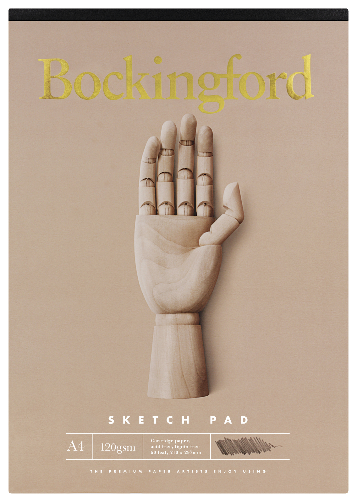 Bockingford A4 B21 60lf 120gsm Sketch Pad