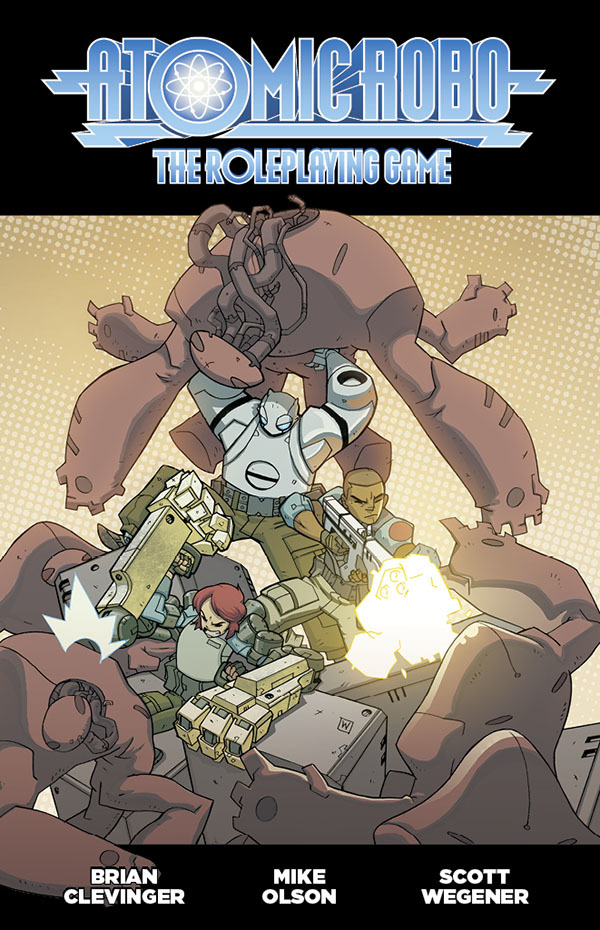 Fate Core RPG: Atomic Robo - Core Rules-book image