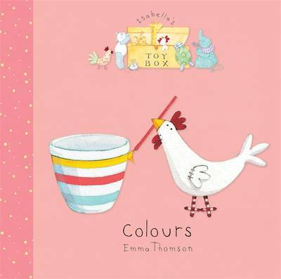 Isabella's Toybox: Colours Board Book by Emma Thomson image
