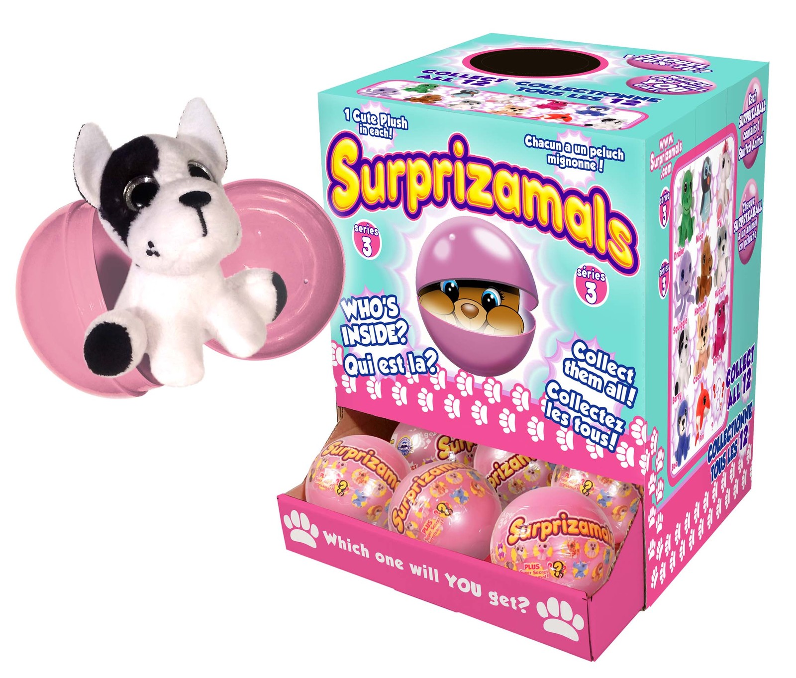 Surprizamals: Cuties 2.5" Plush - Series 3 (Blind Bag)