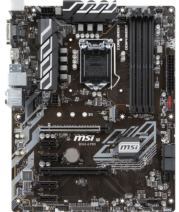 MSI B360-A PRO ATX Motherboard