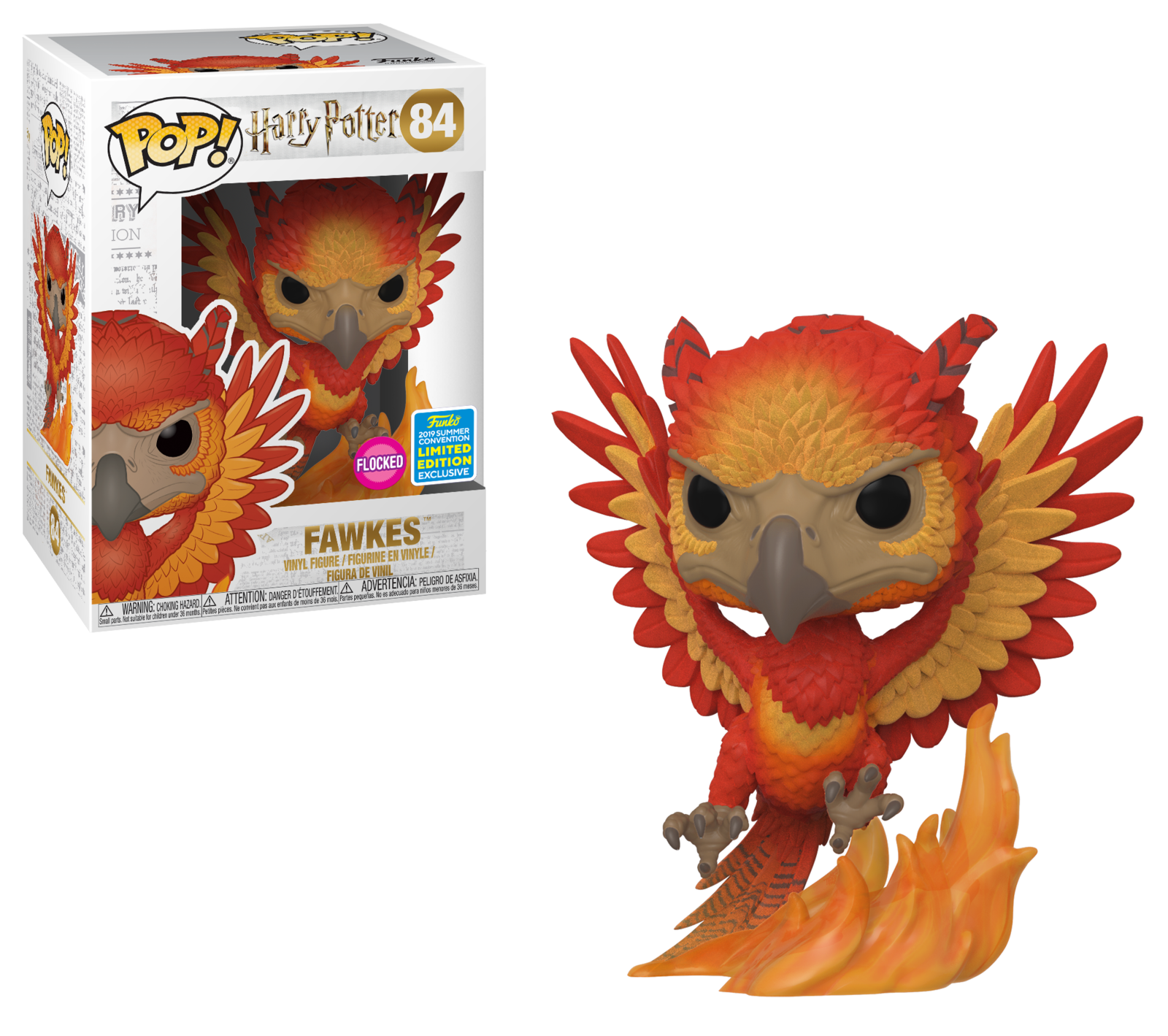 Harry Potter: Fawkes (Flocked) - Pop! Vinyl Figure image