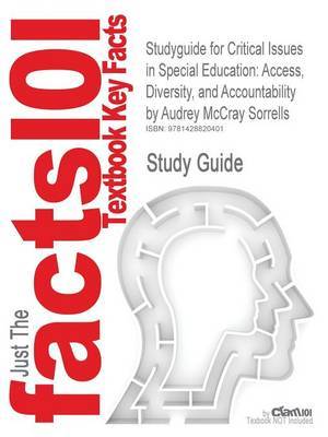 Studyguide for Critical Issues in Special Education by Cram101 Textbook Reviews image