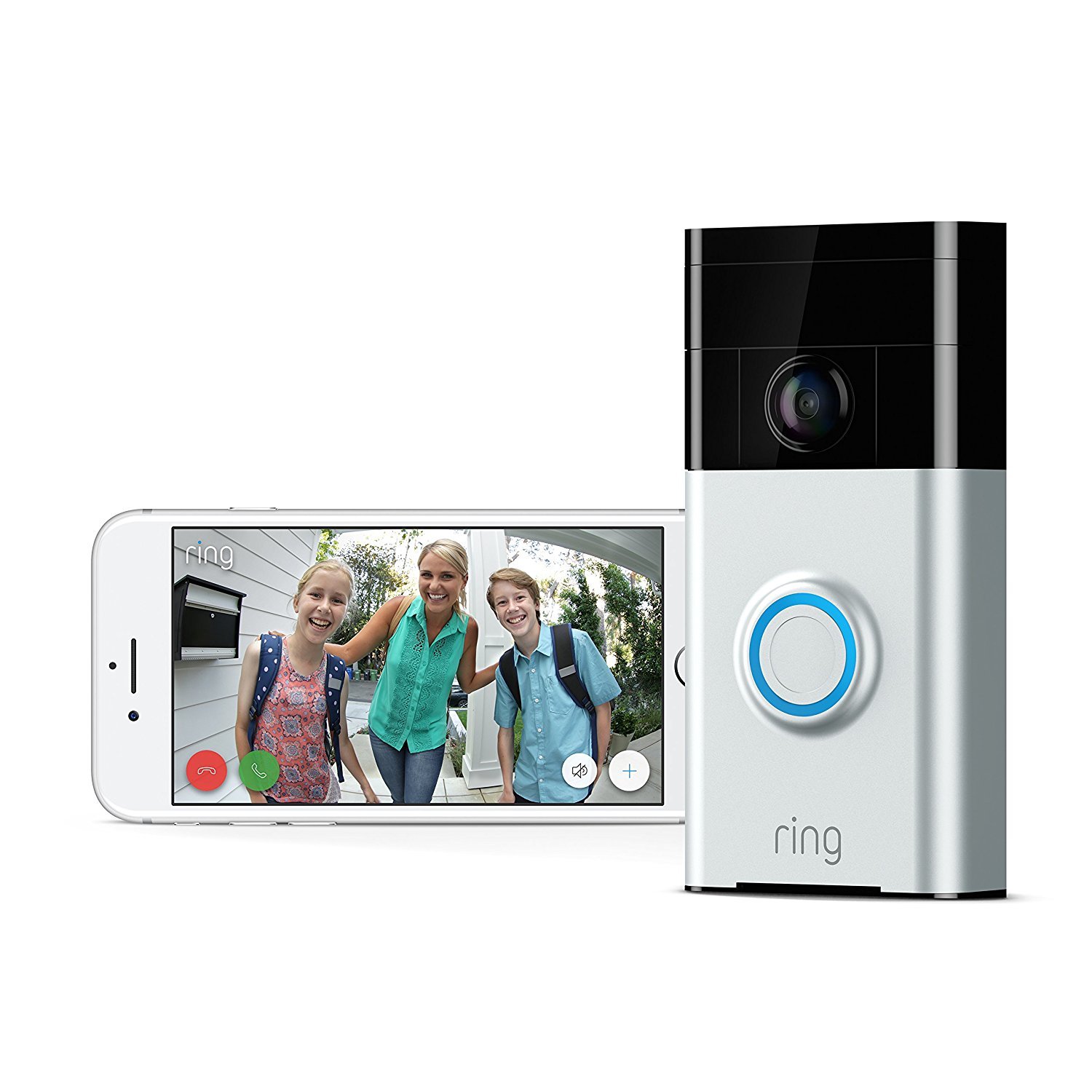 Ring: Video Doorbell - Satin Nickel image