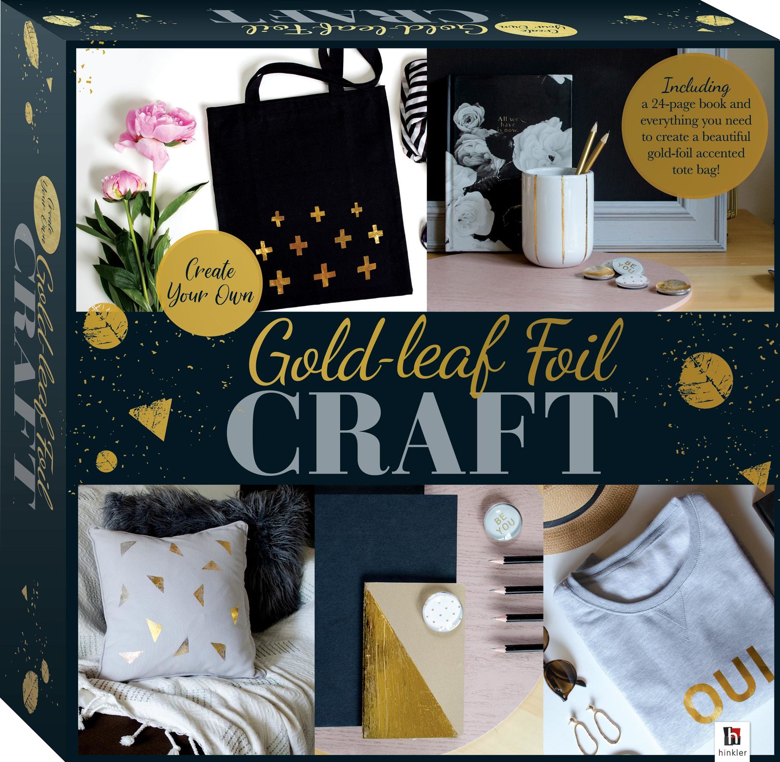 Hinkler: Create Your Own - Gold-leaf Craft Kit image