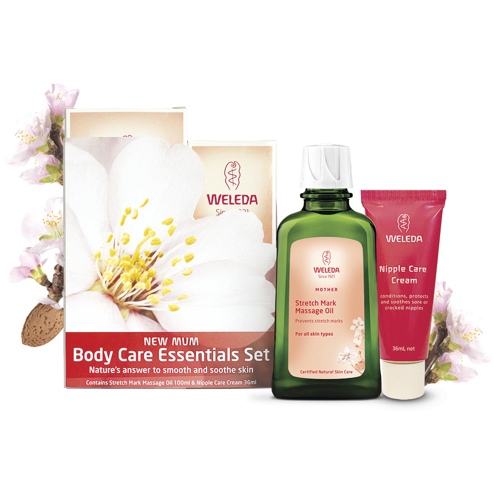 Buy Weleda New Mum Body Care Essentials Set at Mighty Ape NZ
