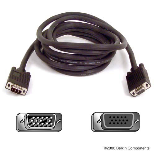 Belkin High Integrity VGA/SVGA 1.8m Monitor Extn cable image