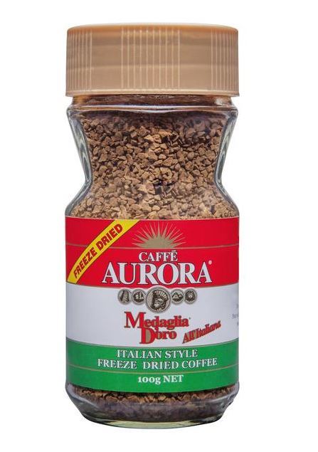 Caffe Aurora Italian Style Freeze Dried Coffee (100g) image