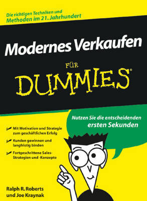Verkaufstechniken fur Dummies by Joe Kraynak image