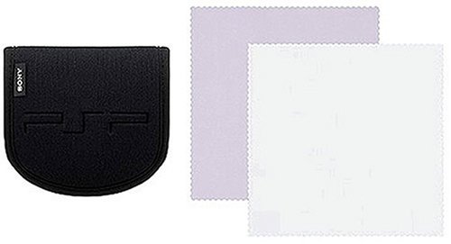 PSP Carry Case and Cloth for PSP image