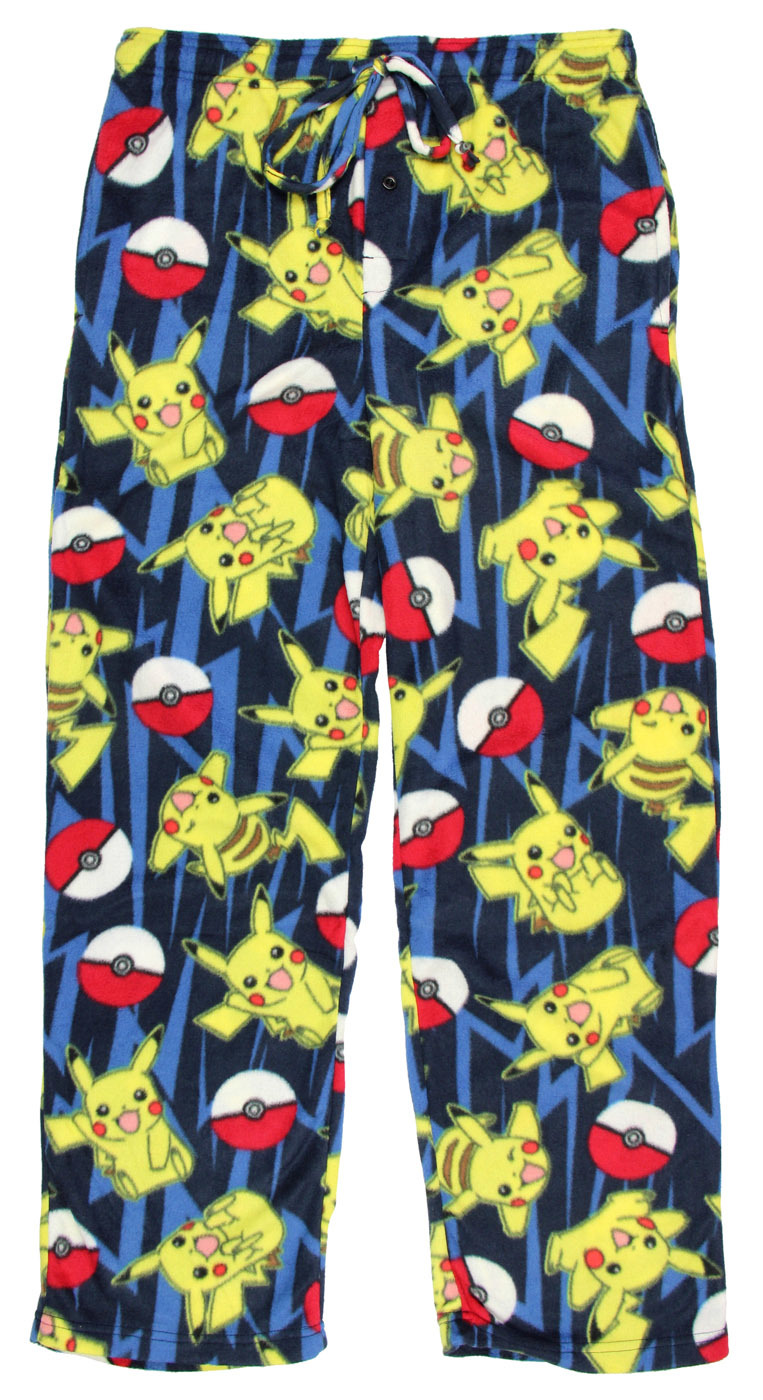 Pokemon: All Over Print - Microfleece Pants - (XL) image