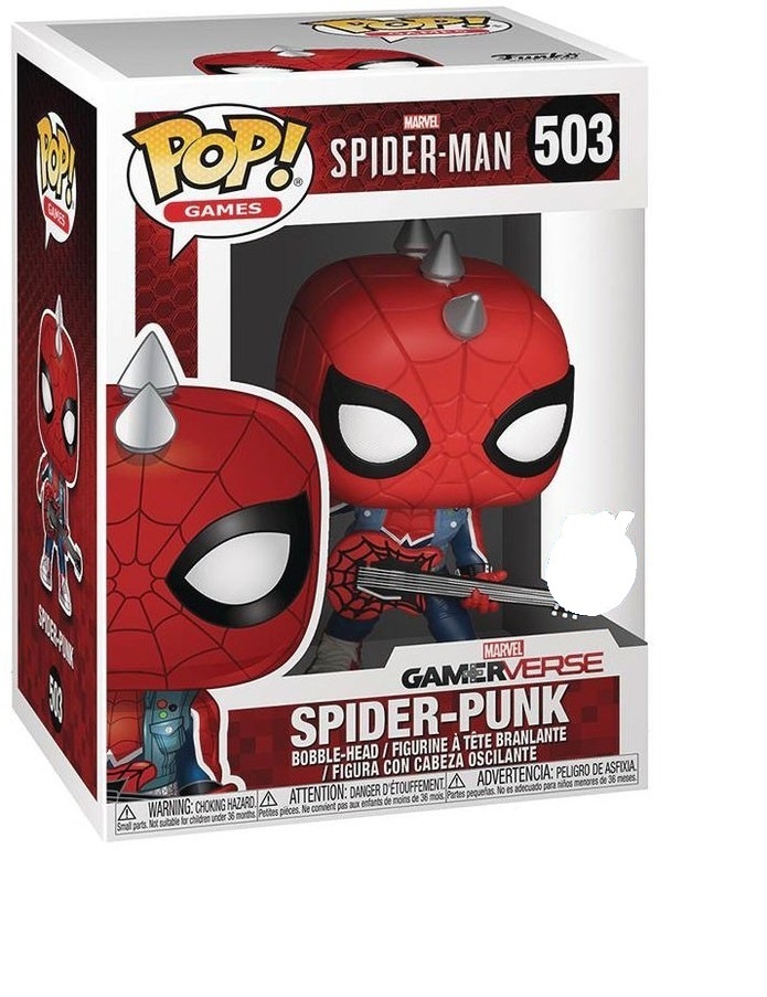 Spider-Man (PS4) - Spider-Man (Spider-Punk) Pop! Vinyl Figure image