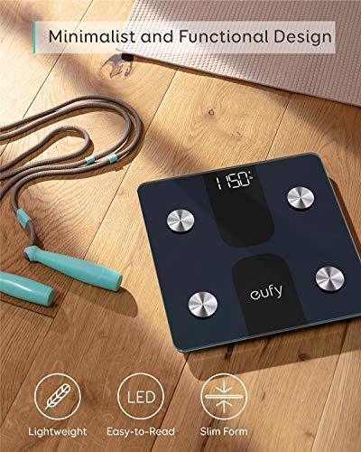 Eufy Smart Scale C1 with Bluetooth, Body Fat Scale - Black