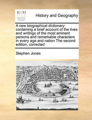 A New Biographical Dictionary by Stephen Jones image