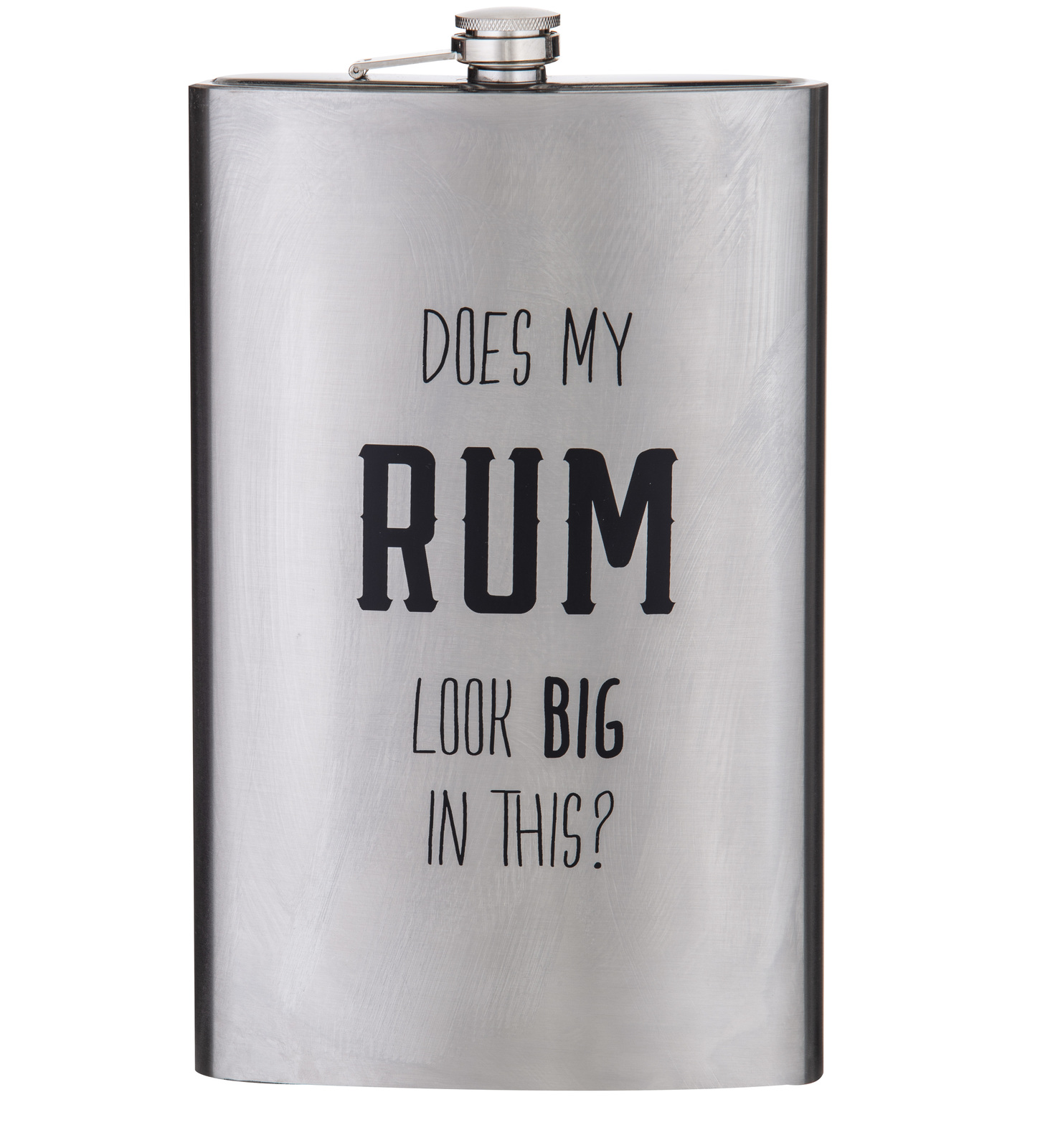 Emporium: Does My Rum Look Big In This? Giant Flask (17x5x29.5cm/1.5L) image